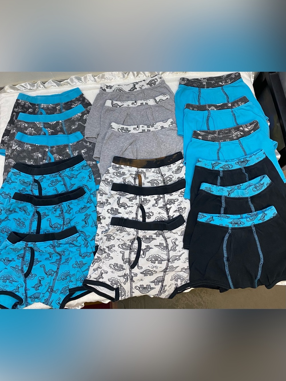 Wonder nation toddler boy’s boxer briefs size Small 4T- 5T BUNDLE OF 18 pcs